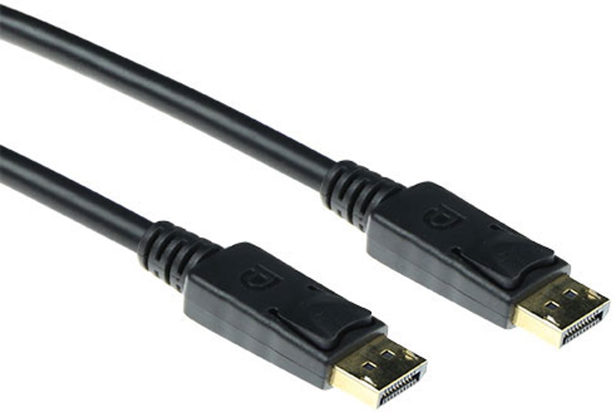 ACT AK3984 DisplayPort Kabel Male - DisplayPort male | Power Pin 20 niet aangesloten | 3 meter