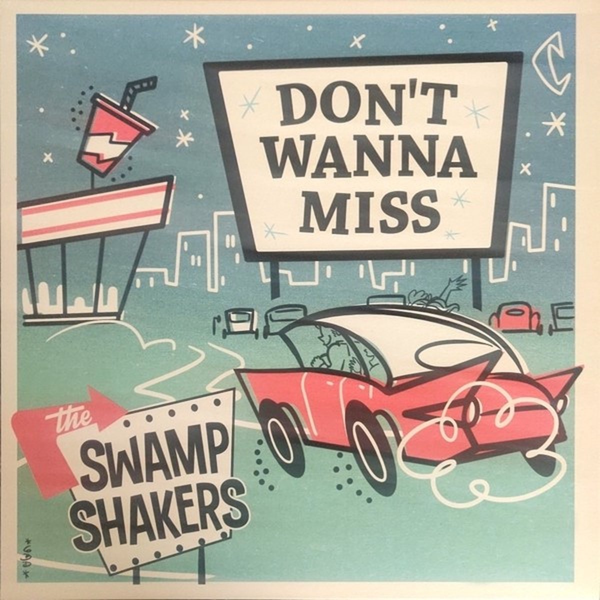 Swamp Shakers - Don't Wanna Miss (LP)