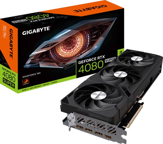 Gigabyte GeForce RTX 4080 SUPER WINDFORCE 16G NVIDIA 16 GB GDDR6X