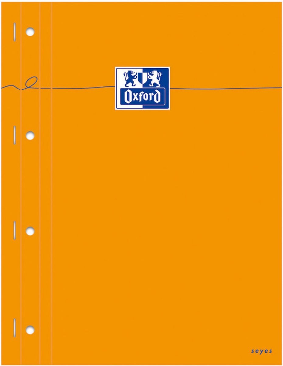 Oxford 100106288 schrijfblok & schrift Oranje A4