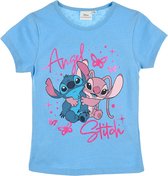 Lilo & Stitch - T-shirt Lilo & Stitch - filles - bleu - taille 122/128
