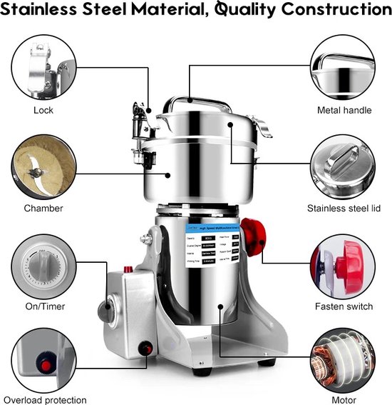 Tectonic9 HANDMATIGE Grinder AUTOMATISCHE Dispenser Groot 2,5 Tectonic9 HANDMATIGE Grinder AUTOMATISCHE Dispenser Groot 2,5