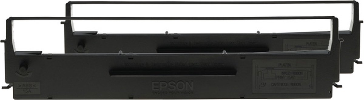 Epson S0156 - Inktlint / Zwart / 2-pack
