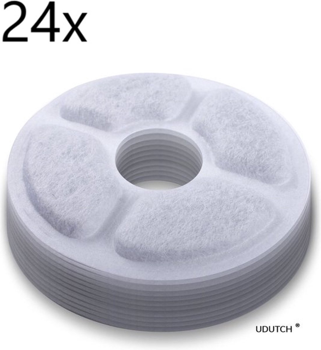 Drinkfilter - Fontein - Filter - Navulling - Filters - Hond - Kat - Dier - 24 stuks