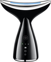 Huidverjongingsapparaat zwart - Facelift Apparaat - Gezichtsreiniger - Anti rimpel - Vermindert acne - Gezichtsmassage - USB oplaadbaar