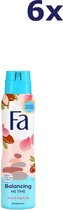 Fa Moments Balance Me Time - Deodorant Spray - Voordeelverpakking - 6 x 150 ml