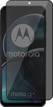Privacy Screenprotector geschikt voor Motorola Moto G14 - Volledig Dekkend Glas Screen Protector