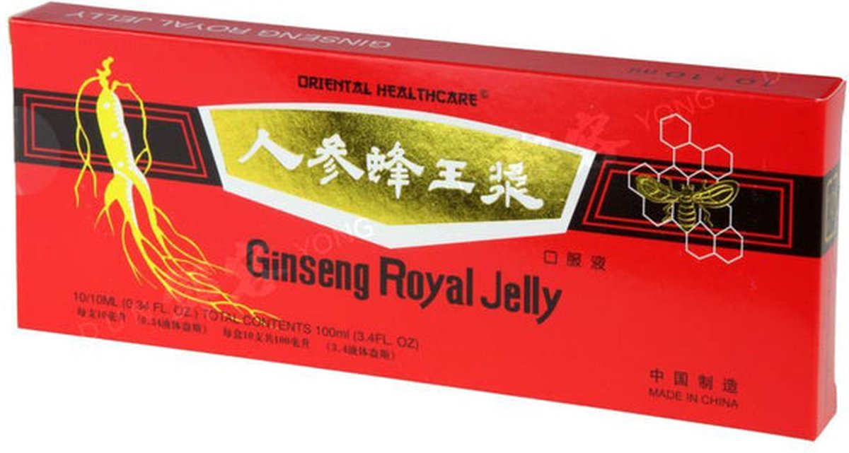 ginseng royal jelly oriental healthcare