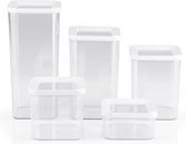 Boîtes de conservation avec couvercle, lot de 10, boîte de rangement hermétique et empilable, boîtes de conservation pour le stockage des aliments, organisateur de cuisine compacté en silicone, transparent