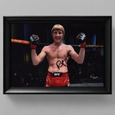 Paddy Pimblett Ingelijste Handtekening – 15 x 10cm In Klassiek Zwart Frame – Gedrukte handtekening – UFC - Liverpool - Scouser - Paddy The Baddy