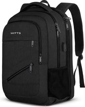 WITTS Rugzak - Laptoptas - Anti-Diefstal - Waterdicht - Rugtas - tot 40 Liter - Laptop Rugtas - Laptop Tas