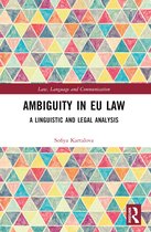 Law, Language and Communication- Ambiguity in EU Law