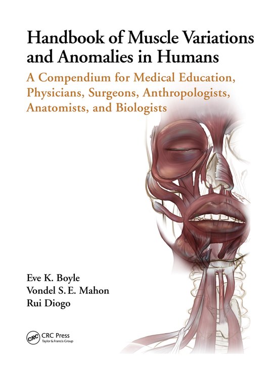 Handbook of Muscle Variations and Anomalies in Humans - cover