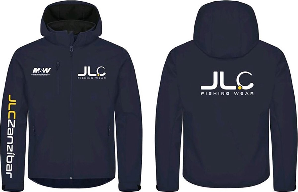 Jlc Softshell Jas Blauw L Man