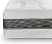 Sleepneo - Matras 160x200 H2 H3 - hoogte 18cm - stevig - 7-zone koudschuim matras 160 x 200 met hoogwaardige dubbeldoekhoes - made in Europe