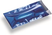 Folie Enveloppen DL - 108x220 mm - Blauw transparant - 100 stuks