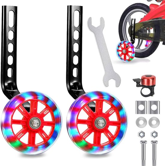 Stabilisateurs De Vélo Enfant – Roues D'apprentissage Acier – Occasion – Lot De 2