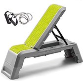 Gratyfied - Fitness Bench - Fitness Bank - Gym Bench - Workout Bench - Workout Bank - Groen