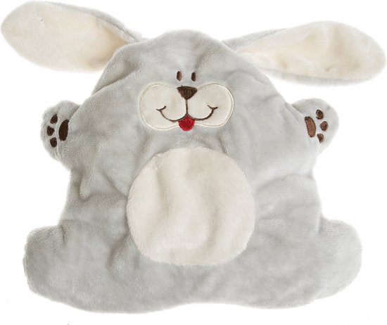 Cherry Belly Baby® knuffel Konijn - Lijnzaadkussen - Pittenzak met lijnzaad - Pittenzak magnetron