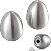 Bol.com 2 stuks tandenstokers dispenser kruiden potten meelstrooier poedersuiker strooier praktische roestvrijstalen strooier fi... aanbieding