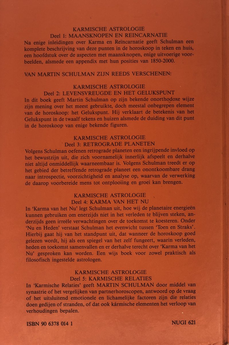 Maansknopen En Reincarnatie Astrologie - back cover