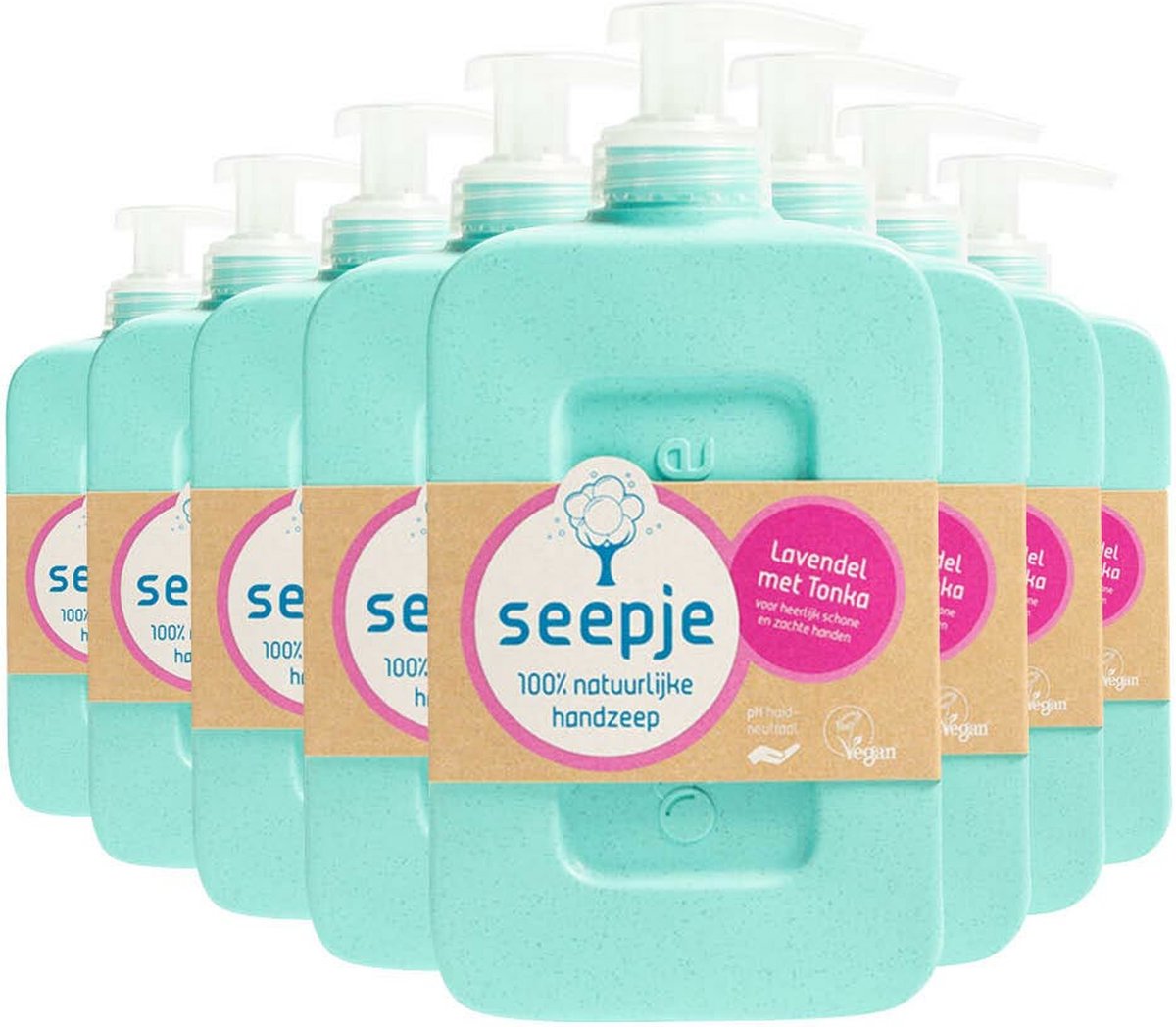 Goedkoopste 8x Seepje Handzeep Lavendel met Tonka 300 ml