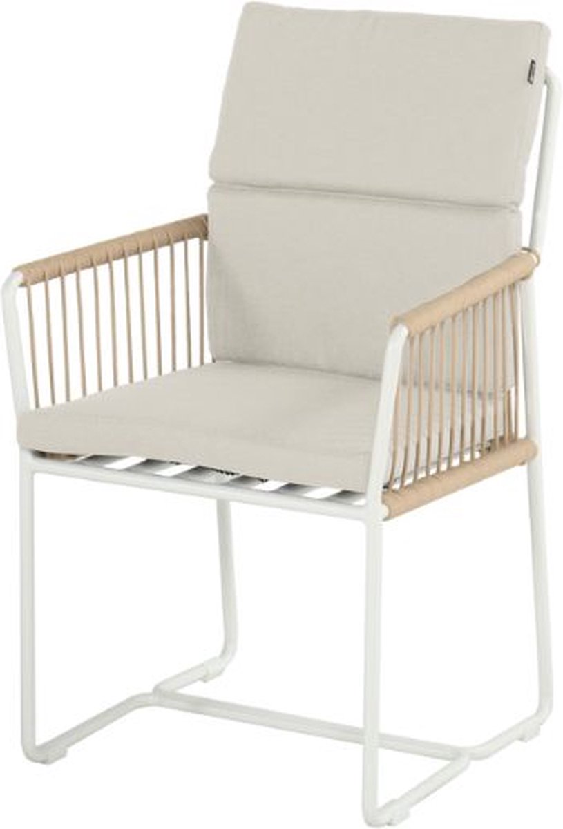Hartman Modica Rope Chaise de jardin - Blanc