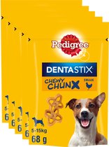 Pedigree Dentastix Chewy Chunx Hondensnacks Mini - Kip - 5 x 68 gr