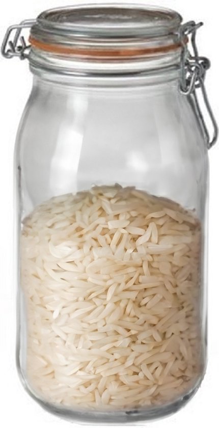 6 Einmachgläser 2 Liter Mit Bügelverschluss 10 Etiketten Stift 6x Dichtung Vorratsglas Vorratsdose