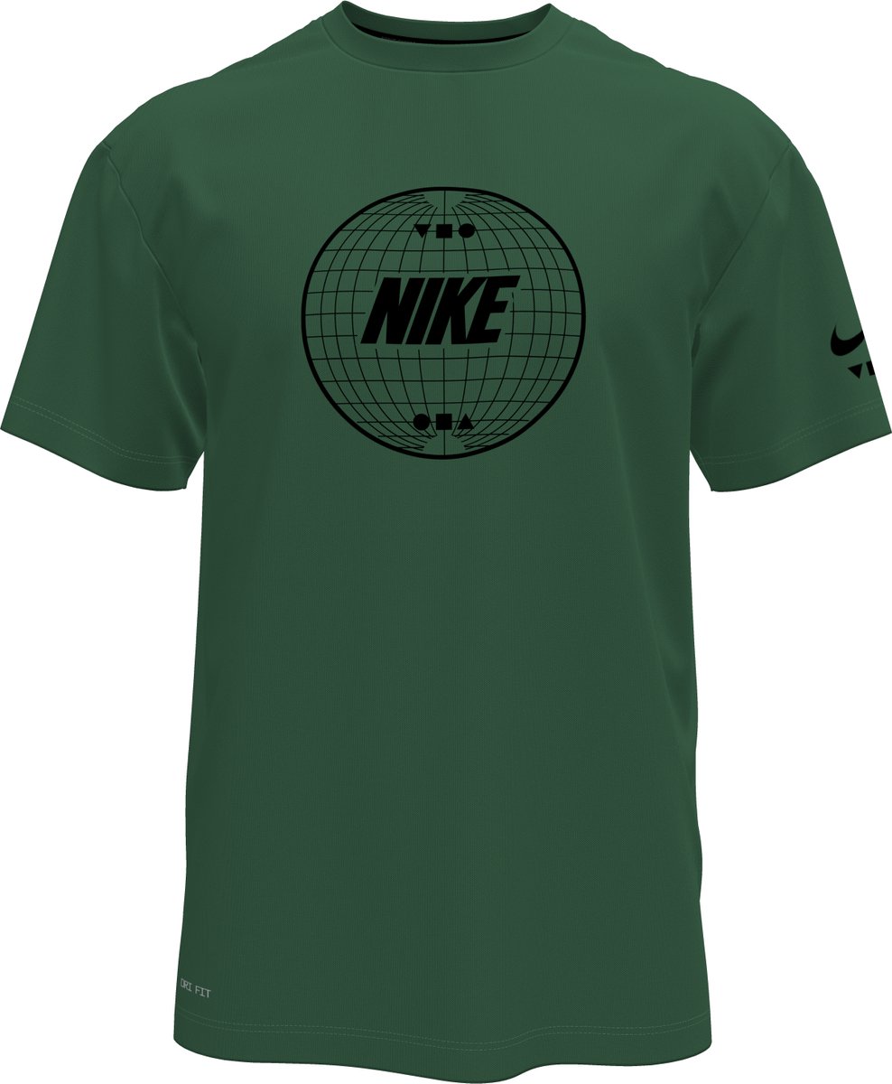 Nike Swim Nike Lead Line - Short sleeve hydroguard Heren Zwemshirt - Bicoastal - Maat S