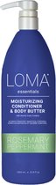 Loma Essentials Healthy Scalp Hydraterende Conditioner Liter | Voor Alle Haartype| Mannen en Vrouwen | Dagelijks gebruik | Crèmespoeling | Verzorgend | Anti pluis | Natuurlijk Parabeen vrij | Conditioneert, Hydrateert