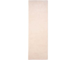 Loper zacht - Plush crème 80x250