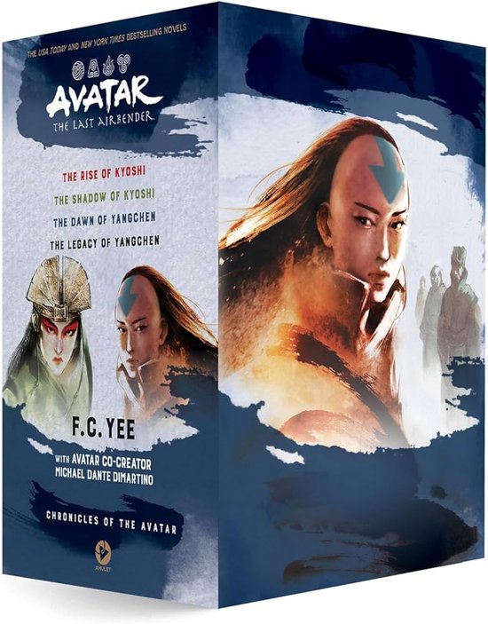 Foto: Chronicles of the avatar avatar the last airbender the kyoshi novels and the yangchen novels chronicles of the avatar box set 2 