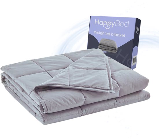 HappyBed Grijs Verzwaringsdeken