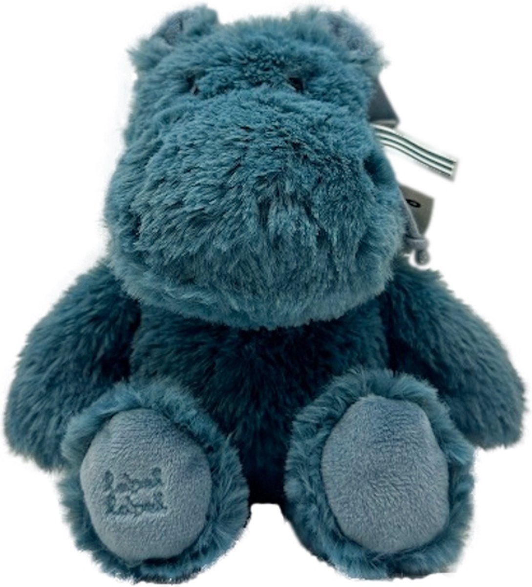 Label Label Hippo Harvey Blauw 15 cm Knuffel