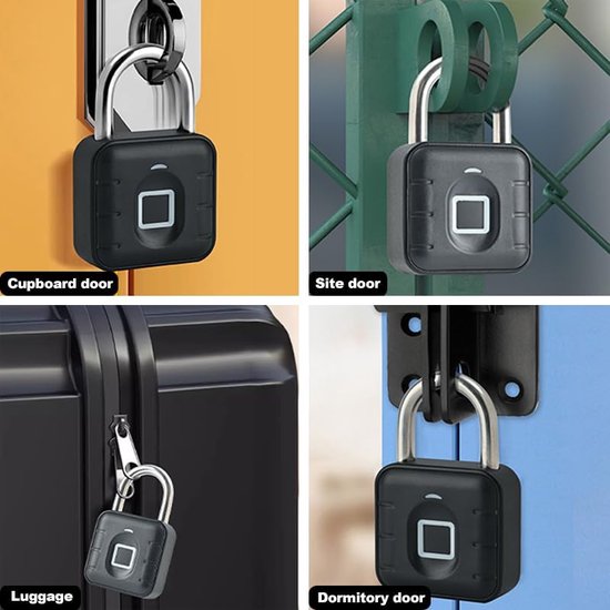 ABUS Hangslot Touch 57/50 - Met Vingerafdruk kopen ABUS Hangslot Touch 57/50 - Met Vingerafdruk kopen