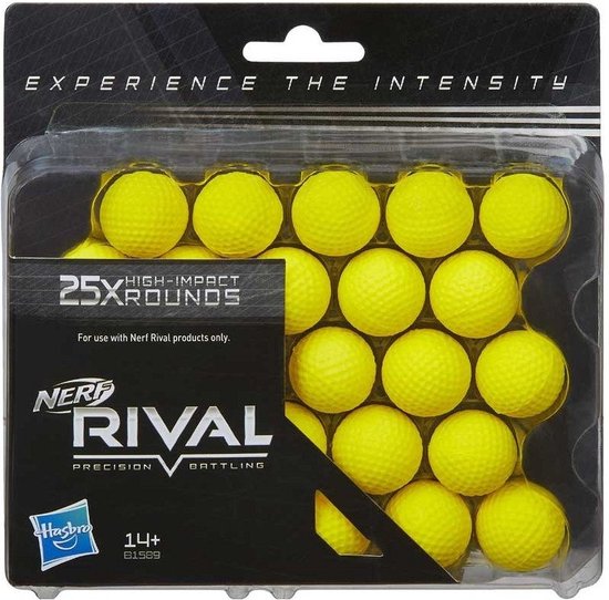 Foto: Nerf rival refill 25 balletjes