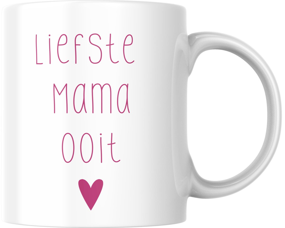 Mok liefste mama ooit - Beker - Moeder - Moederdag - Verjaardag - Mok met tekst