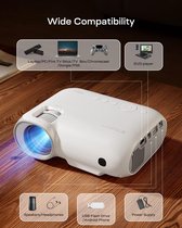 YOTON Y9 Smart Projector - Full HD 1080P - Ingebouwde APPs en Bluetooth