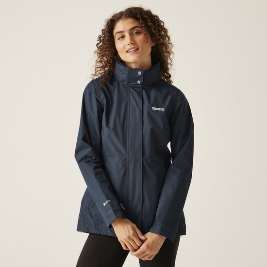Regenjas Dames Waterproof Lichtgewicht Wandelen