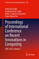 Lecture Notes in Electrical Engineering- Proceedings of International Conference on Recent Innovations in Computing