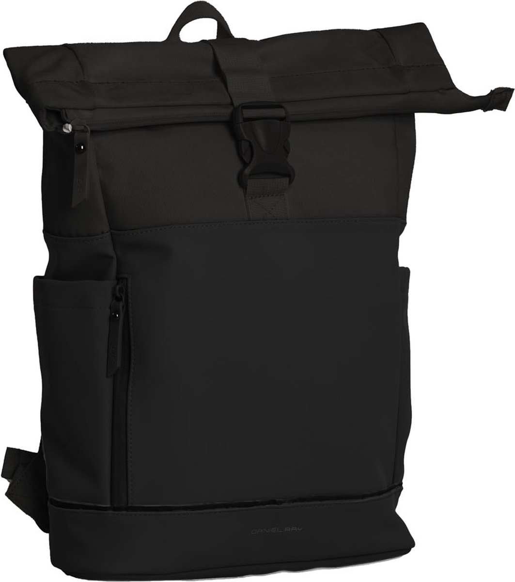 Daniel Ray Pittsburgh Rolltop Laptop Rugzak Waterproof - 15,6 inch - Zwart