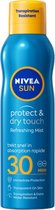 NIVEA SUN Zonnebrand - Protect & Refresh Zonnespray - SPF 30 - 200 ml