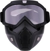 Actania Ski Masker - Ski Zonnebril - Dames - Heren - Wintersport - Winddicht - UV-Bescherming - Ski Gadgets - Transparant