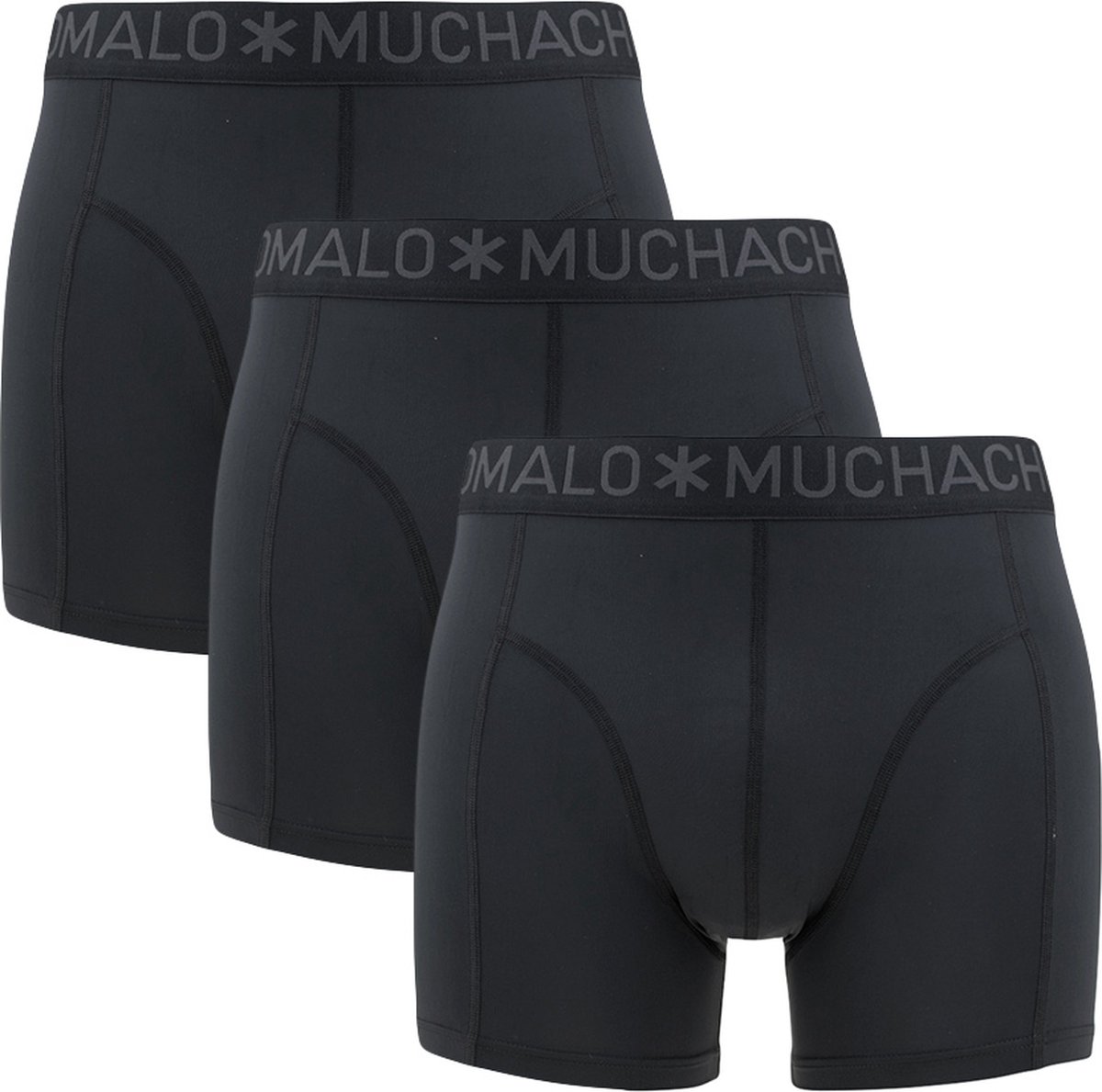 Muchachomalo Heren Boxershorts Microfiber - 3 Pack - Maat L - Mannen Onderbroeken - Muchachomalo