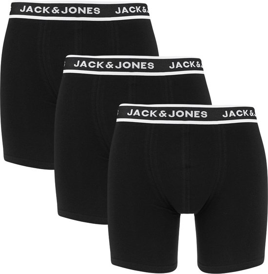JACK&JONES JACSOLID BOXER BRIEFS 3 PACK NOOS Heren Onderbroek - Maat L