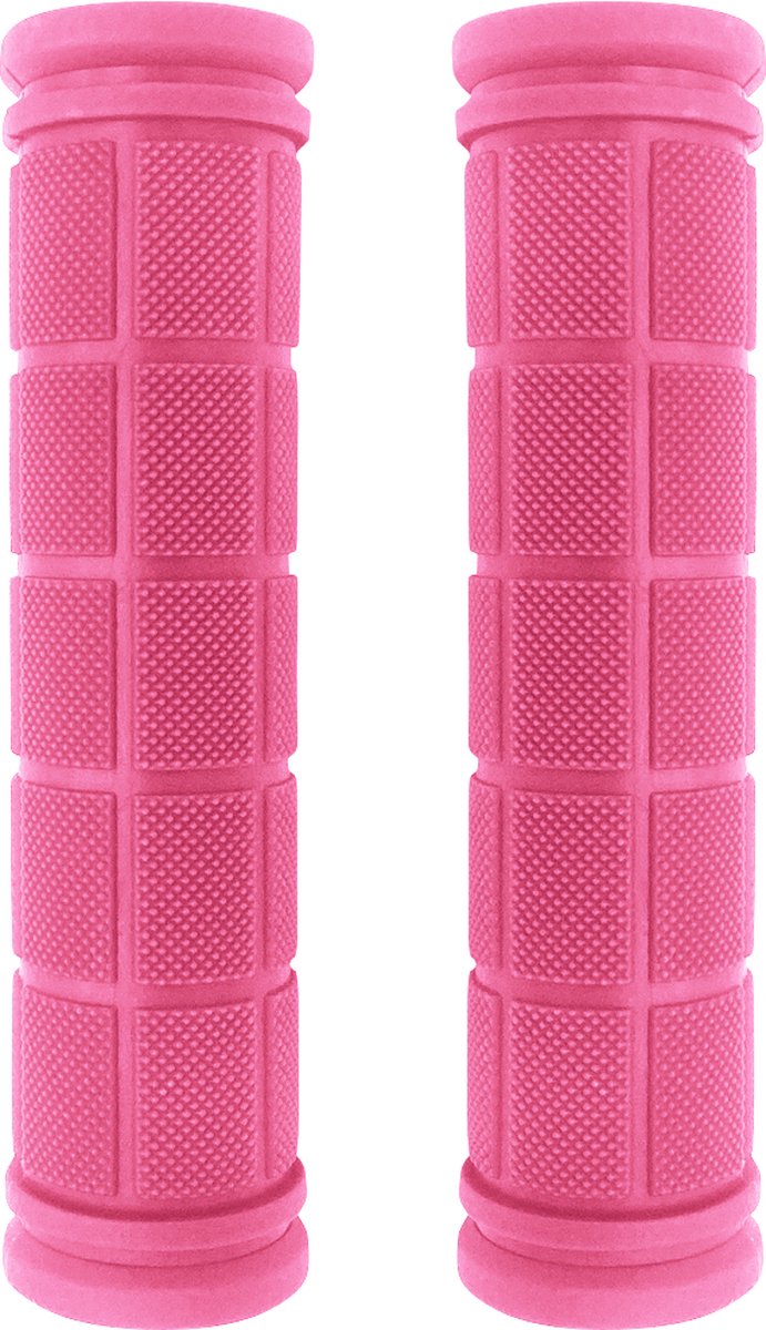Purepeak Fiets Handvatten - 2 Stuks - Handvatten Kinderfiets voor Stuurslingers - Antislip Fietshandvatten - Roze