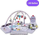 Vestifex® Babygym Deluxe - Voor Kinderen Van 0 tot 3 Jaar - Speelmat - Baby Gym - Speelkleed - Inclusief 30 Ballen