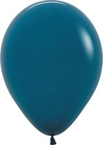 Sempertex ballonnen Fashion Deep Teal | 50 stuks | 12 inch | 30cm