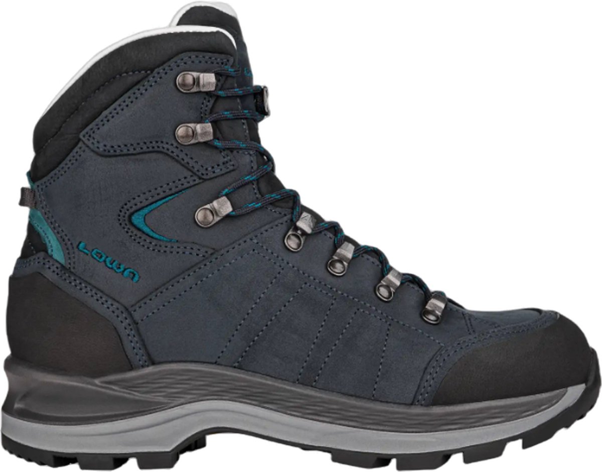 Lowa Lady Sport LL Wandelschoenen Dames leren mid wandelschoenen /Petrol Marineblauw